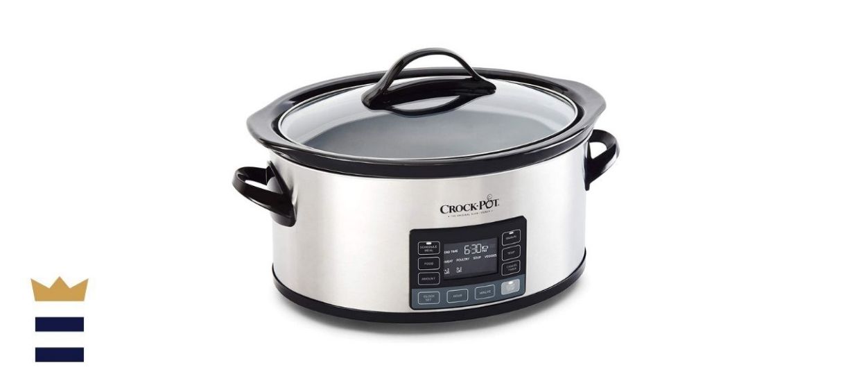 Crockpot 6-Quart Programmable Slow Cooker with MyTime Technology